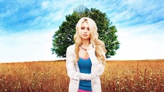 Trees fields blondes alyson michalka