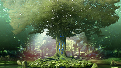 Trees forests artwork