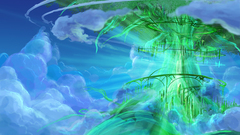 Trees glass building skyscapes