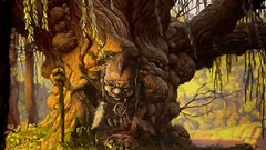 Trees gnomes fantasy art