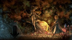 Trees grass Butterflies mushrooms Books dress Profile hats 