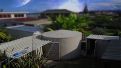 Trees grass Stars planets outdoors shed outer space backyard 