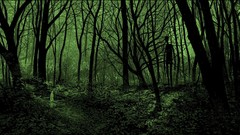 Trees horror forests surreal artwork Slender Man Daniel Danger