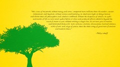 Trees Jesus god Christ Quotes philip schaff