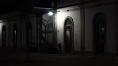 Trees light Lamps urban gates street lights