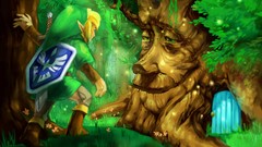 Trees link the legend of zelda forests gameboy