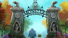Trees Monsters gate paintings animation pixar university fan 