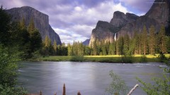Trees Mountains lakes