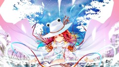 Trees night moon Ribbons