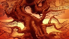 Trees orange Corpse comics