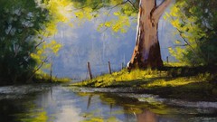Trees paintings