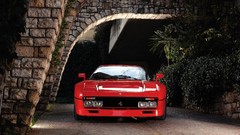 Trees Plants cars Ferrari indoors vehicles streets 1985 Ferrari 