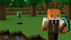 Trees scene blocks minecraft cinema 4d 3D renders mangotangofox