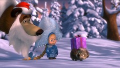Trees snow Animals animation cgi