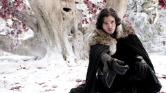 Trees snow game of thrones jon snow