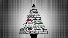 Trees snow gold seasons Christmas bread Candies santa claus 