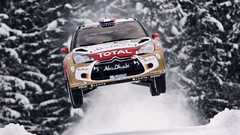Trees snow jump cars sweden rally races jumping racing wrc 