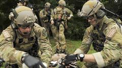 Trees soldiers United States Air Force Pararescue