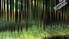 Trees text paintings sunlight forests artwork