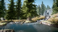 Trees the elder scrolls v skyrim rivers video games
