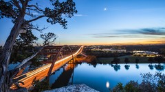 Trees town Bridges rivers