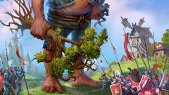 Trees War giant digital art