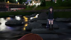 Trees water Japan Anime Japanese calligraphy Bags Bridges rocks 