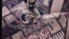 Trees weapons dress railing Knives gloves houses buildings bows 