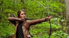 Trees woman Actress arrows jennifer lawrence archery the hunger 