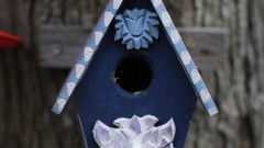 Trees Wood Birds houses