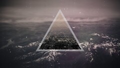 triangle digital art polyscape
