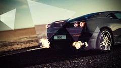 Triangles cars races vehicles racing