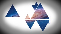 Triangles colors artwork