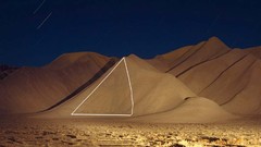 Triangles geometry projection topographic jim sanborn