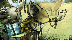 Tribal Animals drawings capes