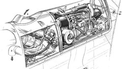 Trident detail cutaway drawings