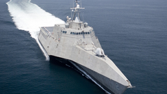 Trimaran Stealth Ship