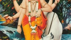 Trinity Hinduism diety trident