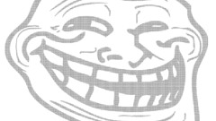 Trollface monochrome