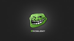 Trolls Simple Background faces