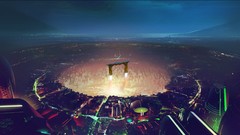 Tron cities artwork futuristic