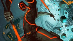 Tron Deadpool Wade Wilson