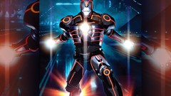 Tron Iron Man comics superheroes marvel comics
