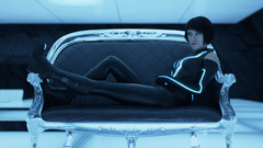 TRON: Legacy woman blue
