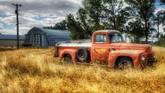 Trucks rust vehicles HDR