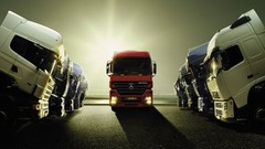 Trucks vehicles Mercedes Benz
