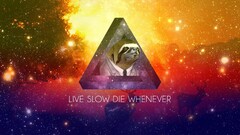 Truth motivational sloths Animals digital art Typography artwork