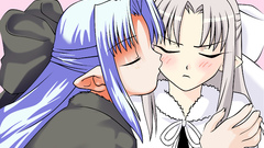 Tsukihime bow two girls