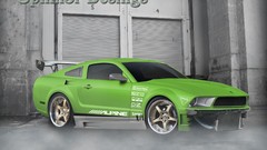 Tuning cars 3d Ford mustang
