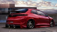Tuning cars 3d Honda civic